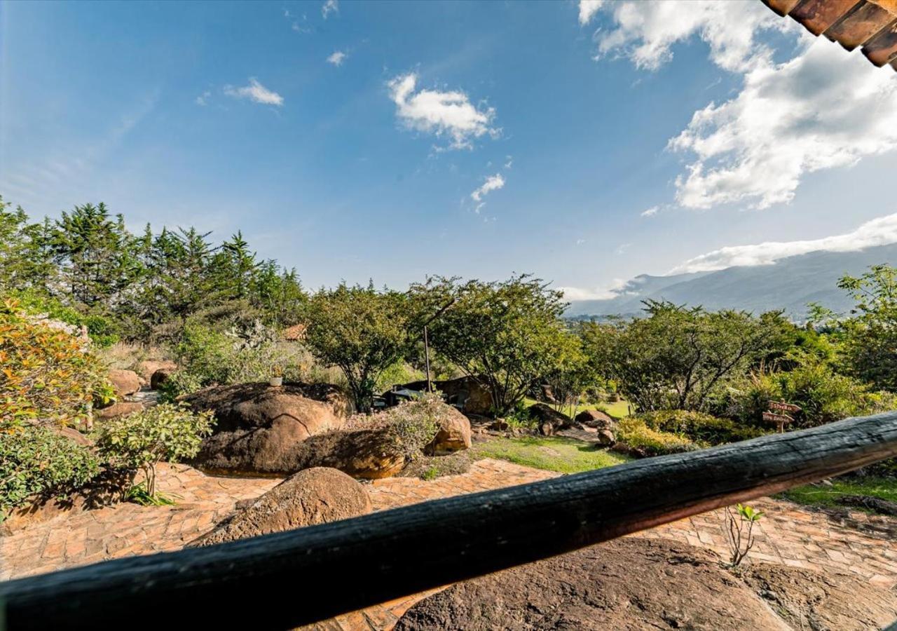 El Hayuelo Ecolodge Villa de Leyva Eksteriør billede