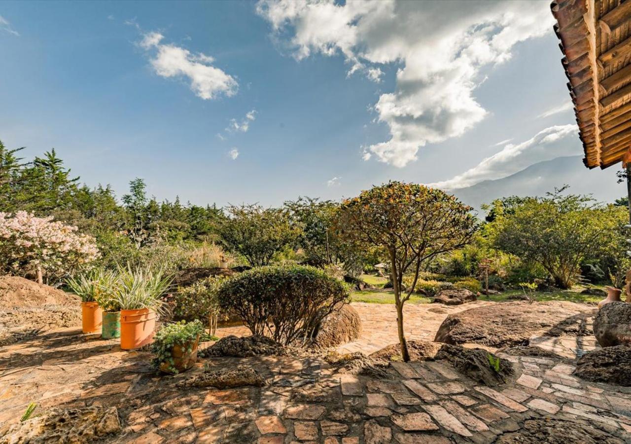 El Hayuelo Ecolodge Villa de Leyva Eksteriør billede